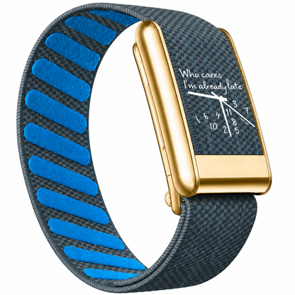 Vantastrap Vantage Gold — Electric Blue